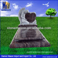 CAD design angel tear drop headstone